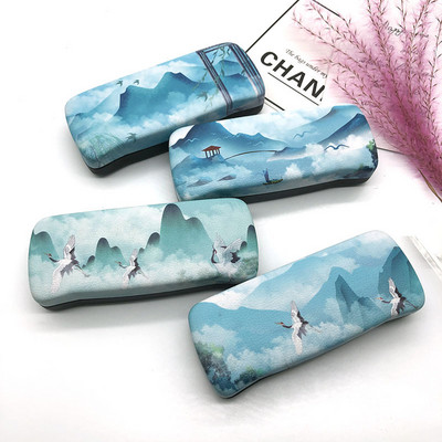 Tugevad prillide karp Värsked Hiina trendid Loominguline isiksus Kaasaskantavad prillid Õpilastele kingitused koos puhastuslapiga