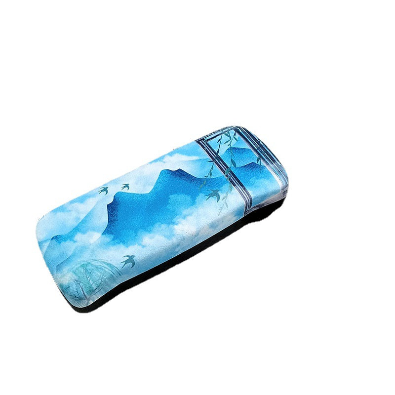 Tugevad prillide karp Värsked Hiina trendid Loominguline isiksus Kaasaskantavad prillid Õpilastele kingitused koos puhastuslapiga