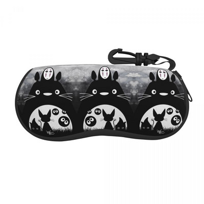 Spirited Away Face akiniai nuo saulės minkštas dėklas neopreninis užtrauktukas Hayao Miyazaki anime Shell akinių dėklas individualizuota apsauginė dėžutė