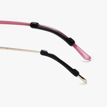 1 чифт нови очила Противоплъзгащ се ръкав против загуба Силиконова кука за уши Крак Кука за уши Бакенбарди Поддръжка на главата Очила Аксесоари Меки