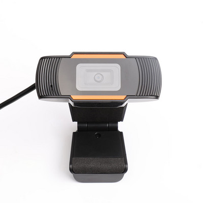 720P HD internetinė kamera su pasukamu mikrofonu dvipusis garso pokalbis, skirtas asmeniniam kompiuteriui staliniam kompiuteriui, mini USB 2.0 vaizdo įrašymo žiniatinklio kamera
