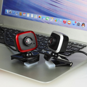 Εγχειρίδιο κάμερας υπολογιστή A849 USB Web Camera 480P Focus Webcam με ηχοαπορροφητικό μικρόφωνο για φορητό υπολογιστή