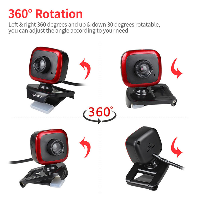 A849 USB webkamera 480p számítógépes kamera manuális fókuszú webkamera hangelnyelő mikrofonnal PC laptophoz