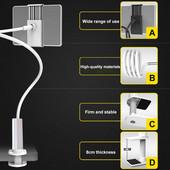 Stalci za tablete, sklopivi 360 stupnjeva rotirajući držač stalka za tablete, mini držač za montažu na noćni stol Dodaci za tablete 2021