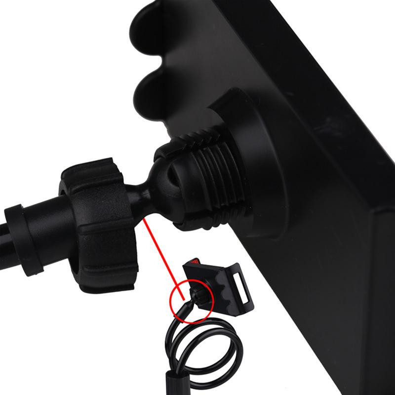 360 laipsnių lanksčios rankos stalo padėklo laikiklio stovas, ilgas tingus žmonių lovos stalinio kompiuterio laikiklis, skirtas iPhone Samsung Huaiwei Xiaomi iPad