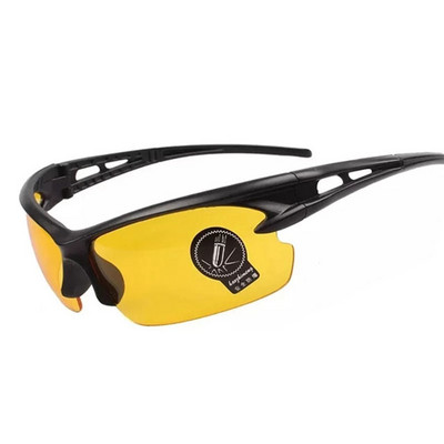 Vyriški naktinio matymo akiniai lauko dviračių akiniai juodi rėmeliai akiniai Didmeninė prekyba moterims vairuotojų naktiniai akiniai madingi akiniai geltoni