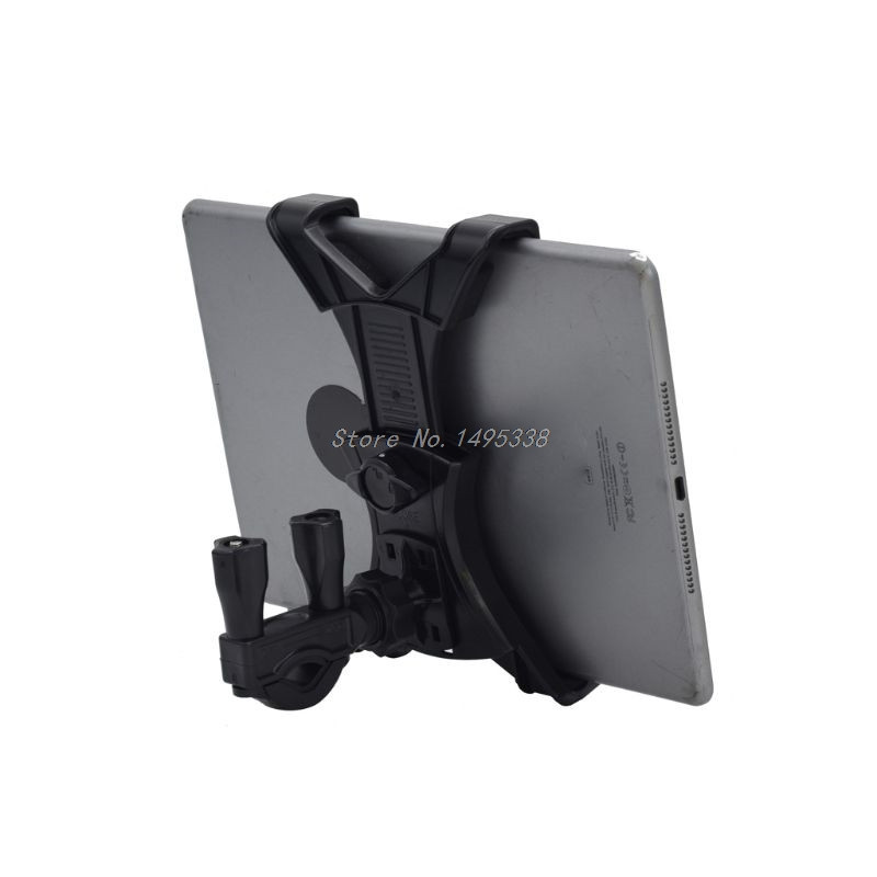 Универсален 7-12-инчов държач за мотоциклет, стойка за велосипед, скоба за велоергометър, 360-градусов държач за стойка за таблетен компютър Whosale&Dropship