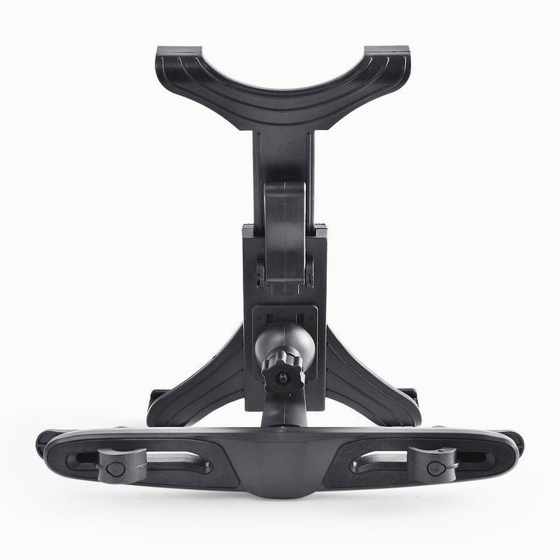 Fleksibilni rotirajući za 360 stupnjeva za iPad Automobilski jastuk Mobilni stražnji stalak Naslon za glavu Nosač Tablet Crni držač za montažu Telefon 105 mm S P6L1