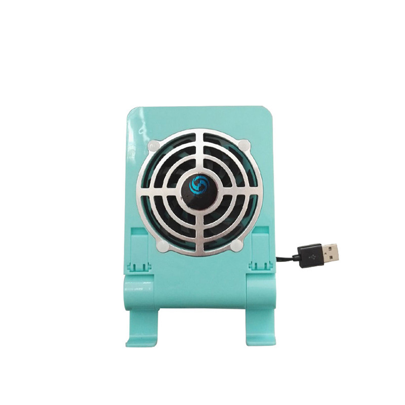 USB stalinio telefono ventiliatorius tylus aušinimo padėklo radiatorius su sulankstomu stovo laikikliu išmaniųjų telefonų planšetiniams kompiuteriams