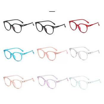 Ново пристигане Рамка за компютърни очила Жени Мъже Кръгли очила против синя светлина Блокиращи очила Оптични очила Очила