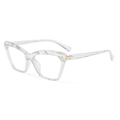 Új, forró, túlméretezett keret Anti kék fény macskaszem Szemüvegek Négyzet alakú női olvasószemüvegek Felkapott dizájn optikai számítógépes szemüvegek