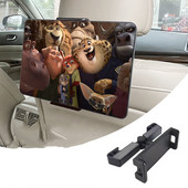 Autós táblagéptartó fejtámla táblagépre rögzíthető háttámla fejtámla Utazási kiegészítők iPad Galaxy Tabs 4,7-12,9" telefonokhoz Eszközök