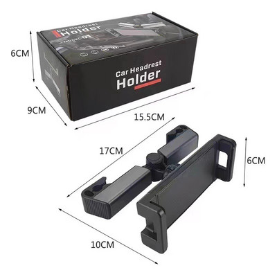 Autós táblagéptartó fejtámla táblagépre rögzíthető háttámla fejtámla Utazási kiegészítők iPad Galaxy Tabs 4,7-12,9" telefonokhoz Eszközök