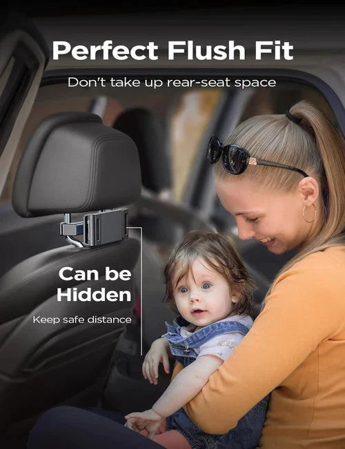 Autós táblagéptartó fejtámla táblagépre rögzíthető háttámla fejtámla Utazási kiegészítők iPad Galaxy Tabs 4,7-12,9" telefonokhoz Eszközök