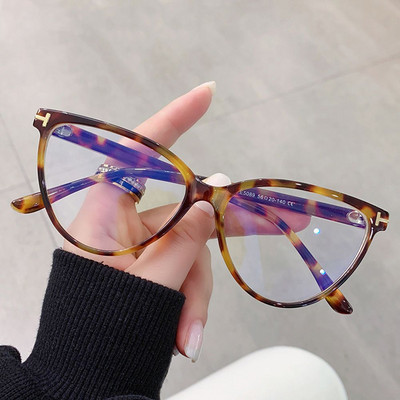 2023 Fashion Women Men PC Anti-UV Blue Rays Glasses Clear Lens Computer Goggles Eyewear Vision Care Classic Cat Eye Glasses
