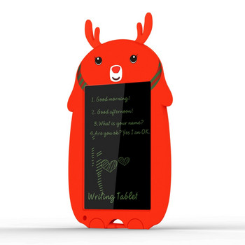 8,5-инчов коледен елен LCD таблет за писане с писалка Цифрово рисуване Електронна подложка за ръкописен текст Графична дъска Детски подаръци