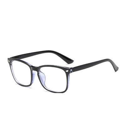 Zilas gaismas brilles vīriešiem datoru brilles spēļu aizsargbrilles caurspīdīgs UV400 aizsargbrilles rāmis Sieviešu Anti Blue Ray brilles