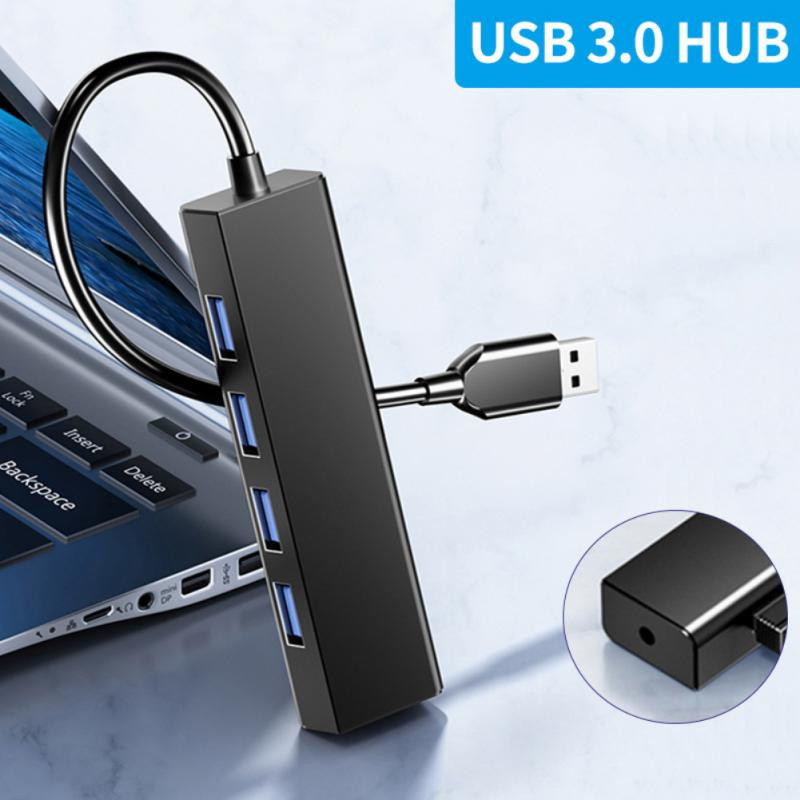RYRA 4In1 USB koncentratorius USB 2.0 3.0 kelių skirstytuvų adapteris OTG, skirtas asmeniniam kompiuteriui, kompiuterio priedai, nešiojamasis šakotuvas