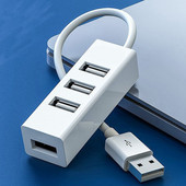 Hub USB Multi 2.0 Hub USB skirstytuvas maitinimo adapteris didelės spartos 4 prievadas viskas viename, skirtas asmeniniam kompiuteriui Windows kompiuterio priedai