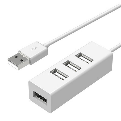 Hub USB Multi 2.0 Hub USB skirstytuvas maitinimo adapteris didelės spartos 4 prievadas viskas viename, skirtas asmeniniam kompiuteriui Windows kompiuterio priedai
