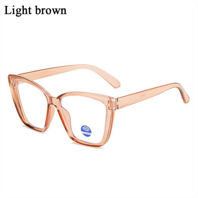 Madingi skaidrūs želė rėmeliai, optiniai akiniai moterims, anti mėlynai šviesūs akiniai, akių apsauga, kompiuterio akiniai plokščias veidrodis