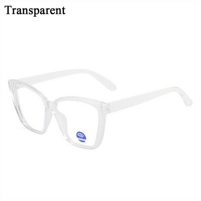 Madingi skaidrūs želė rėmeliai, optiniai akiniai moterims, anti mėlynai šviesūs akiniai, akių apsauga, kompiuterio akiniai plokščias veidrodis
