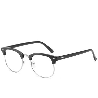 Férfi Retro Anti Blue Light számítógépes szemüvegek Olvasó- és Játékszemüvegek 2023 Klasszikus Félkeret nélküli Anti Blue Light szemüvegek