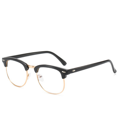 Férfi Retro Anti Blue Light számítógépes szemüvegek Olvasó- és Játékszemüvegek 2023 Klasszikus Félkeret nélküli Anti Blue Light szemüvegek