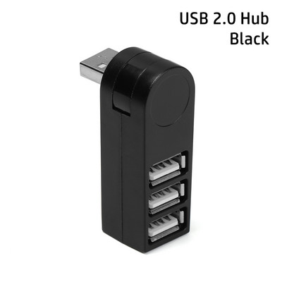 Universalus mini pasukamas 3 prievadų USB 3.0 šakotuvas didelės spartos duomenų perdavimo skirstytuvo dėžutės adapteris USB plėstuvas, skirtas asmeniniam nešiojamajam kompiuteriui MacBook Pro