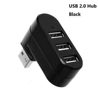 Universalus mini pasukamas 3 prievadų USB 3.0 šakotuvas didelės spartos duomenų perdavimo skirstytuvo dėžutės adapteris USB plėstuvas, skirtas asmeniniam nešiojamajam kompiuteriui MacBook Pro