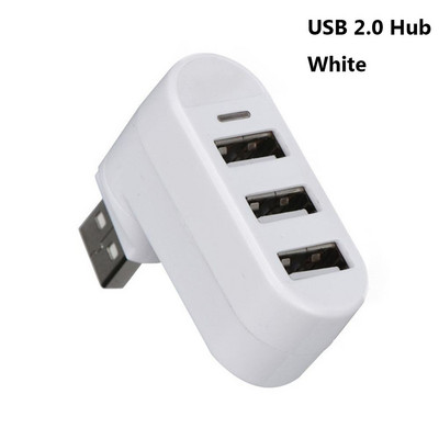 Universalus mini pasukamas 3 prievadų USB 3.0 šakotuvas didelės spartos duomenų perdavimo skirstytuvo dėžutės adapteris USB plėstuvas, skirtas asmeniniam nešiojamajam kompiuteriui MacBook Pro