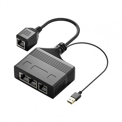 Tīkla sadalītāja plaša saderība 100Mbps LAN tīkla sadalītājs Plug Play Triecienizturīgs interneta sadalītājs Biroja lietošanai