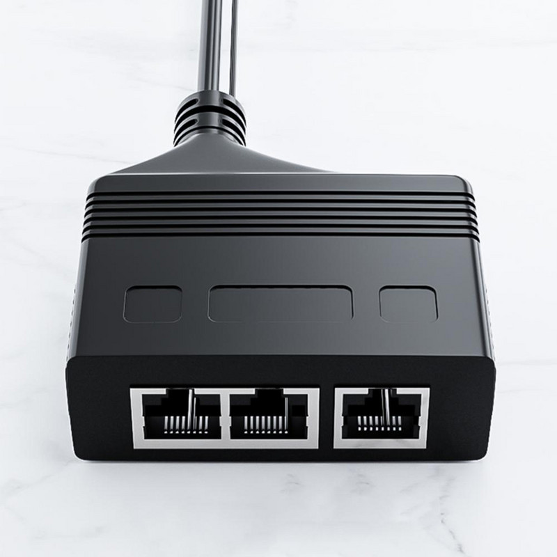 Tīkla sadalītāja plaša saderība 100Mbps LAN tīkla sadalītājs Plug Play Triecienizturīgs interneta sadalītājs Biroja lietošanai