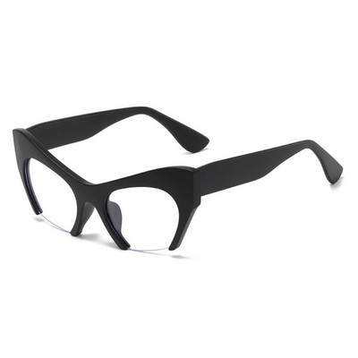 Puskadra pretzilas gaišas brilles sievietēm vīriešiem liela izmēra optiskā acu aizsardzība īpaši vieglas brilles biroja datora aizsargbrilles