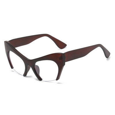 Puskadra pretzilas gaišas brilles sievietēm vīriešiem liela izmēra optiskā acu aizsardzība īpaši vieglas brilles biroja datora aizsargbrilles