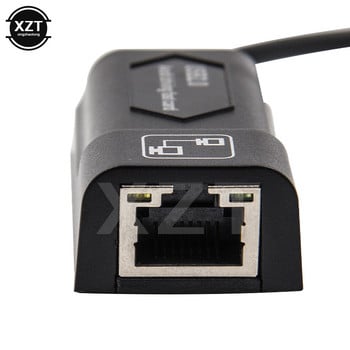 1 τεμ. Προσαρμογέας Ethernet USB RJ45 Κάρτα δικτύου Προσαρμογέας δικτύου LAN USB Προσαρμογέας δικτύου Lan RJ45 Κάρτα σε κάρτα δικτύου RJ45 Προσαρμογέας LAN