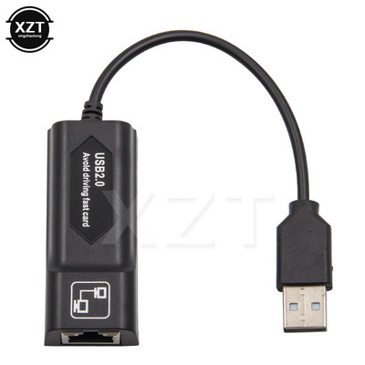 1 vnt USB RJ45 Ethernet adapteris Tinklo plokštė LAN USB tinklo adapteris Lan RJ45 kortelė Į RJ45 Lan tinklo plokštė LAN adapteris