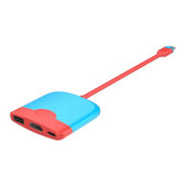 3 viename jungiklio prijungimo stotis Type-C į HDMI suderinamą PD įkrovimo stotelę USB3.0, skirtą Nintendo Switch