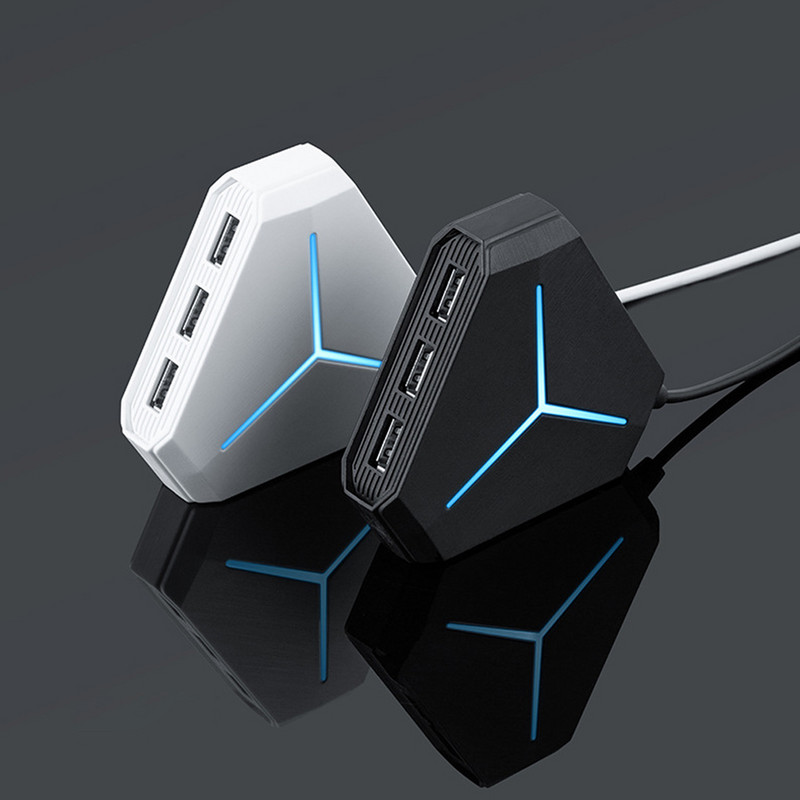 USB-jaotur USB 3.0 jaotur USB-jaotur Multi-USB 2.0/3.0 kaardilugeja kõrvaklappide mikrofoni pesa 6 pordi jaotur lauaarvuti sülearvuti jaoks