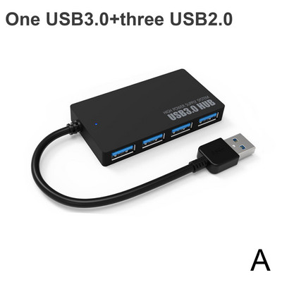 USB šakotuvas 3.0 kelių USB skirstytuvas 4 USB prievadas 3.0 2.0 skirtas Lenovo Macbook Pro kompiuterio šakotuvas USB 3 0 plėstuvas USB maitinimo adapteris