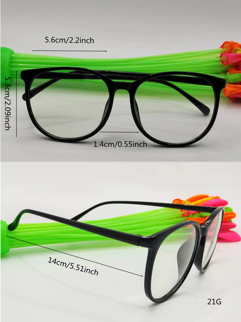 Ειδική Προσφορά Ρετρό Οβάλ Σκελετός Αντι-μπλε γυαλιά ακτινοβολίας Υπερελαφριά Ανδρικά Γυναικεία Γυαλιά που μπλοκάρουν μπλε φως Γυαλιά Γυαλιά Υπολογιστής