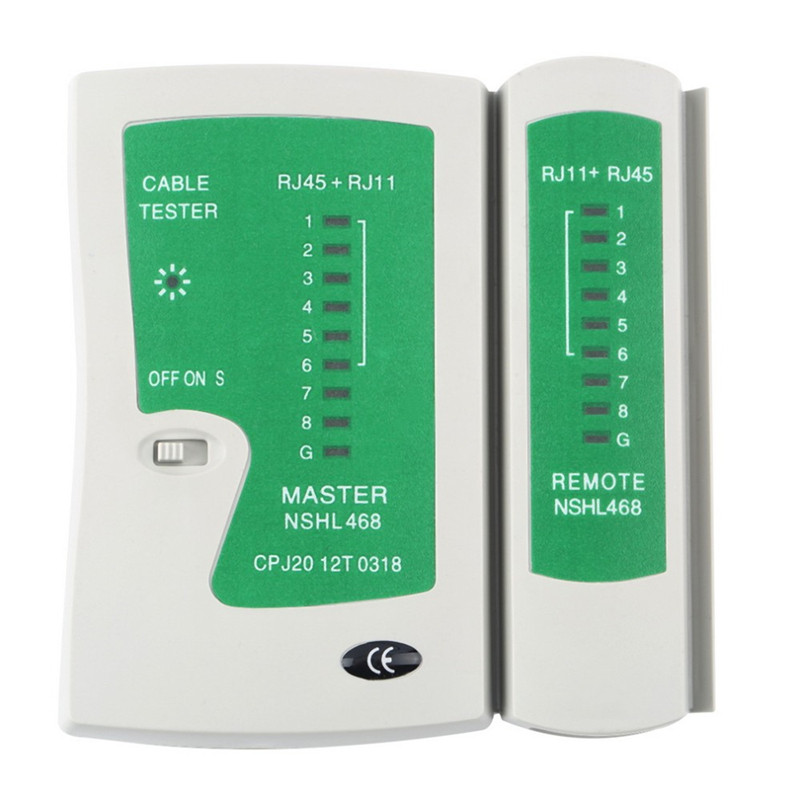 RJ45 pistik Võrgukaabli tester RJ11 RJ12 CAT5 cat5e cat6 cat7 UTP LAN kaabli tester võrgutööriist HY968