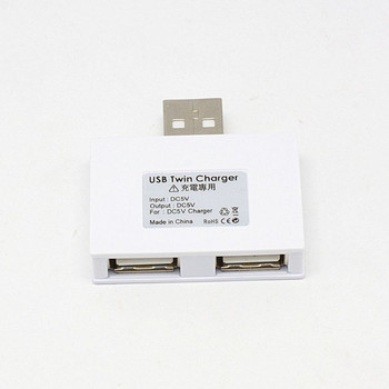 USB 2.0 хъб USB хъб 2.0 двоен USB сплитер хъб USB мъжки към 2 порта USB женски подходящ за лаптоп компютър компютърни аксесоари