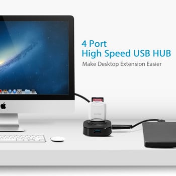 Multi USB HUB 3.0,4 порта All In One Hub 2.0 3.0 Адаптер Разширител за твърди дискове USB флаш устройство Мишка Клавиатура Разширителен адаптер