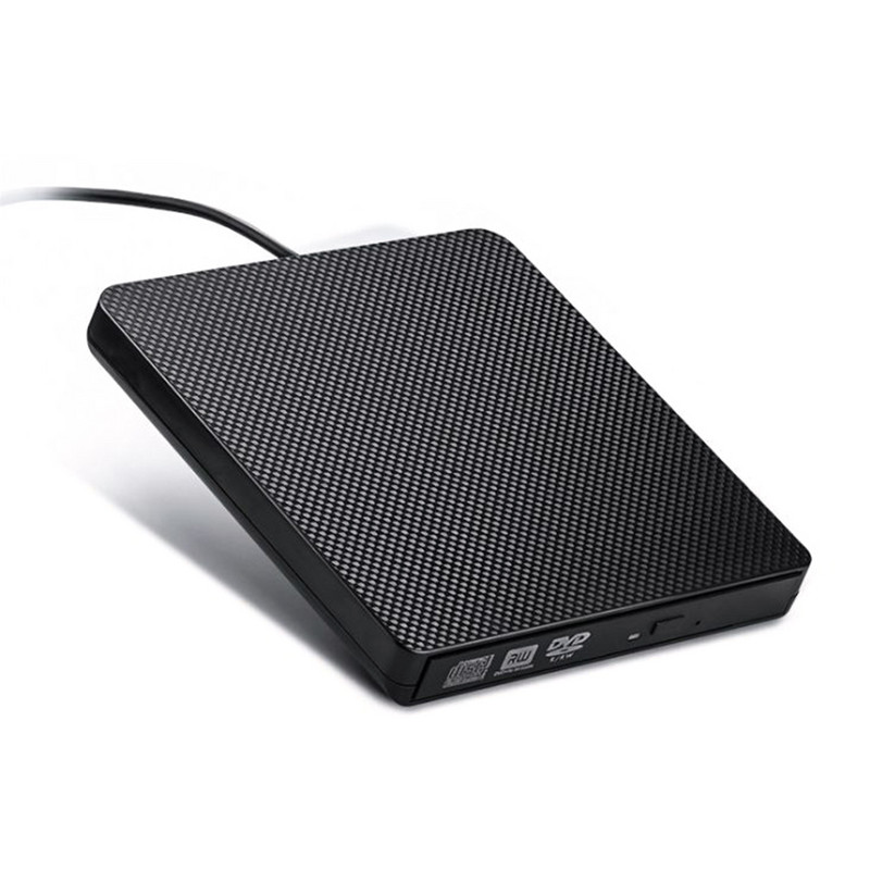 Кутия за DVD CD-ROM плейър USB3.0 Type-C Кутия за външно оптично устройство Кожено зърнесто оптично устройство Механизмът не е включен