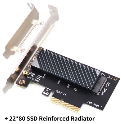 M.2 NVMe SSD NGFF į PCIE X4 adapteris M rakto sąsajos plokštė Palaikymas PCI-e PCI Express 3.0 x4 2230-2280 Dydis m.2 m2 pcie adapteris