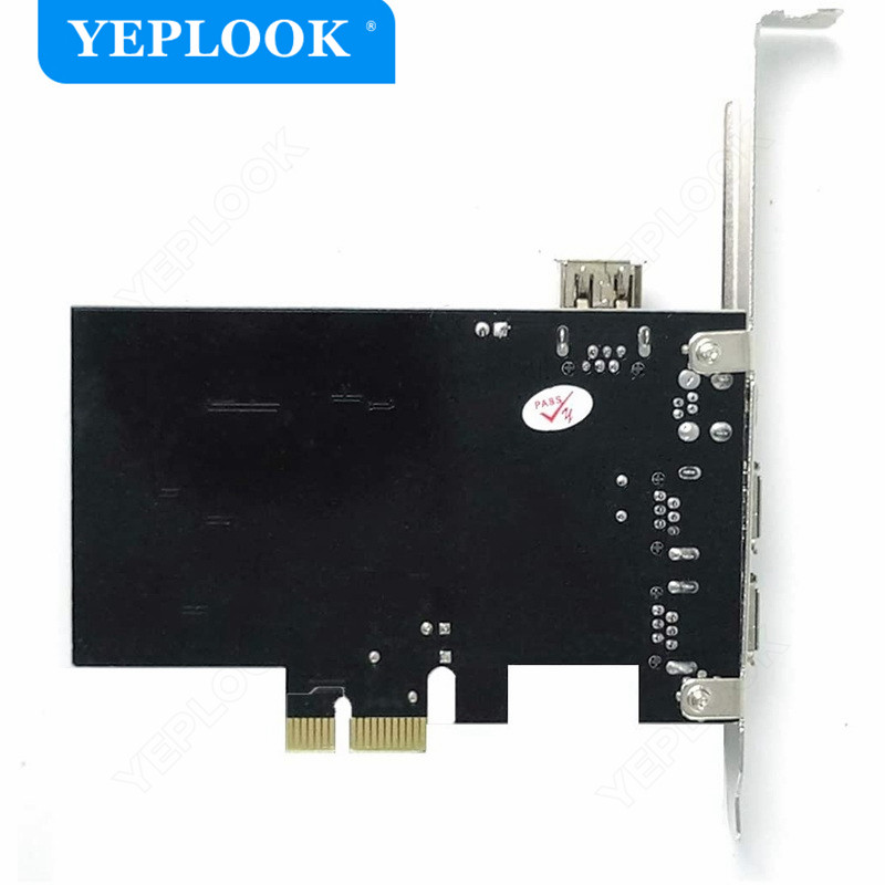 PCIe 4 priključka (3x 6Pin+1x 4Pin) Firewire 800 IEEE 1394 Adapterska kartica velike brzine 800 Mbps besplatni 6Pin na 4Pin kabel za DV video, audio