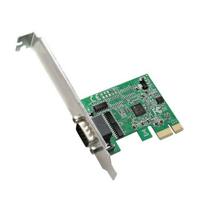 Rozširujúca karta s dvojitým sériovým portom RS232 COM na PCI Express, adaptér PCIE DB9, čip AX99100 pre stolné počítače
