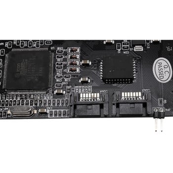 3114 Κάρτα Array Κάρτα επέκτασης SATA 4 θυρών Επέκταση PCI σε κάρτα μετατροπής SATA