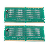 2X DDR4 bandymo kortelės RAM atminties lizdo LED stalinio kompiuterio pagrindinės plokštės remonto analizatoriaus testeris